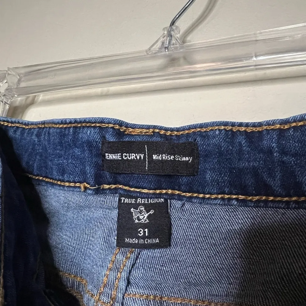 True Religion Jennie Curvy Mid Rise Skinny 31 - Image 11