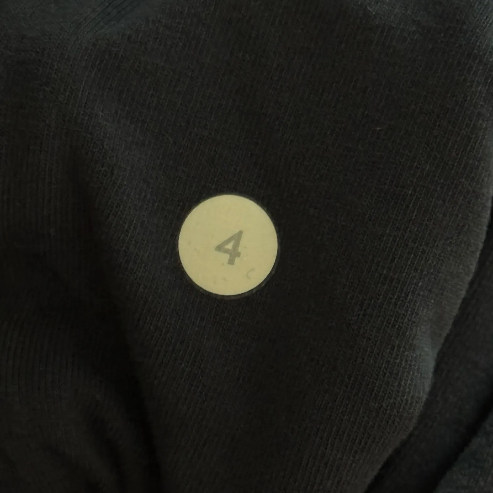 Lululemon‎ Belle Wrap Asymmetrical Sweatshirt Women 4 Navy Blue Longline Casual - Image 7