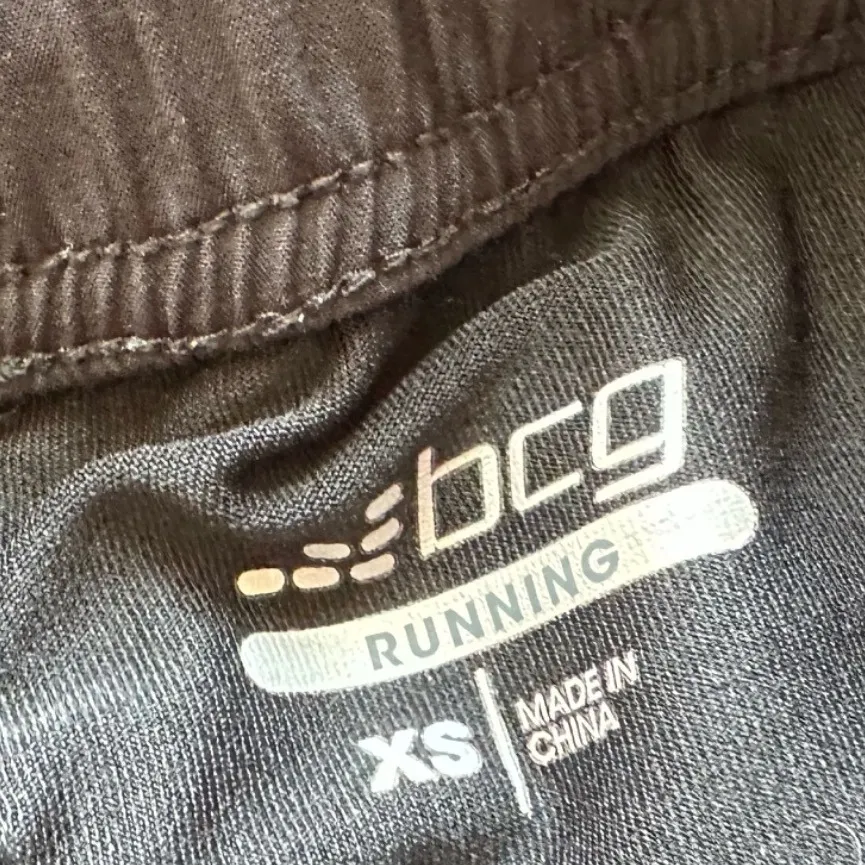 BCG Running Shorts Women's XS Black Athletic Performance Shorts - Image 3