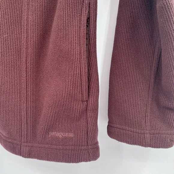 Patagonia brown Womens synchilla jacket‎ size XS - Image 2