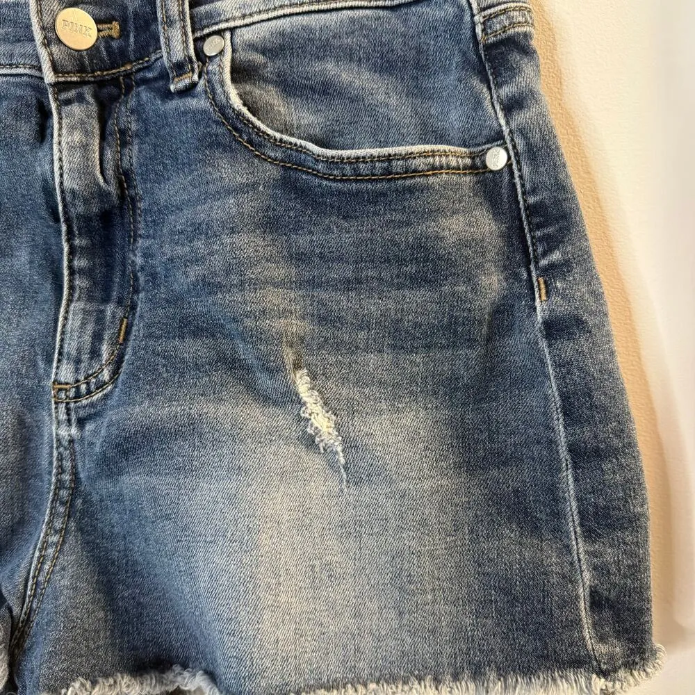 Victoria’s Secret Pink Women’s Denim Cut Off Shorts Size 10 - Image 6