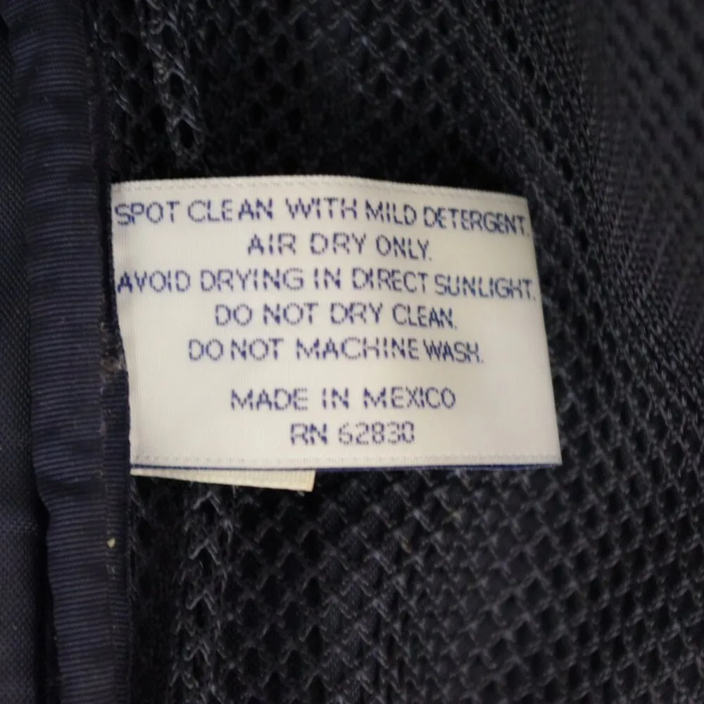 Vintage Distressed Harvard University Native American Program School Bag Blue - Image 12