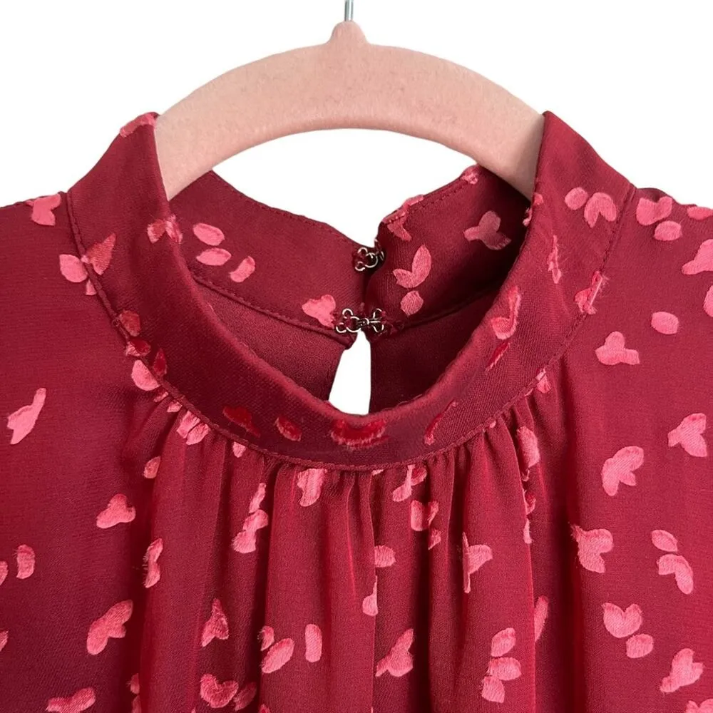 Whistles Falling Leaves Silk Dress NWT Size 2 - Image 5