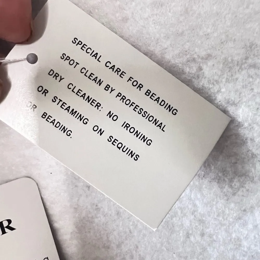 Vtge Daymor Womens 100% silk Black Elegant V neck Ruffle Layered Dress Sz 4 Maxi - Image 8