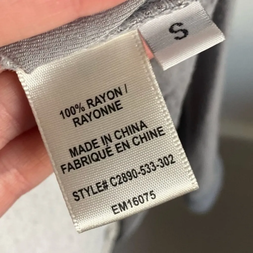 Cloth and Stone • Light Grey Button Front Shirt - Image 6