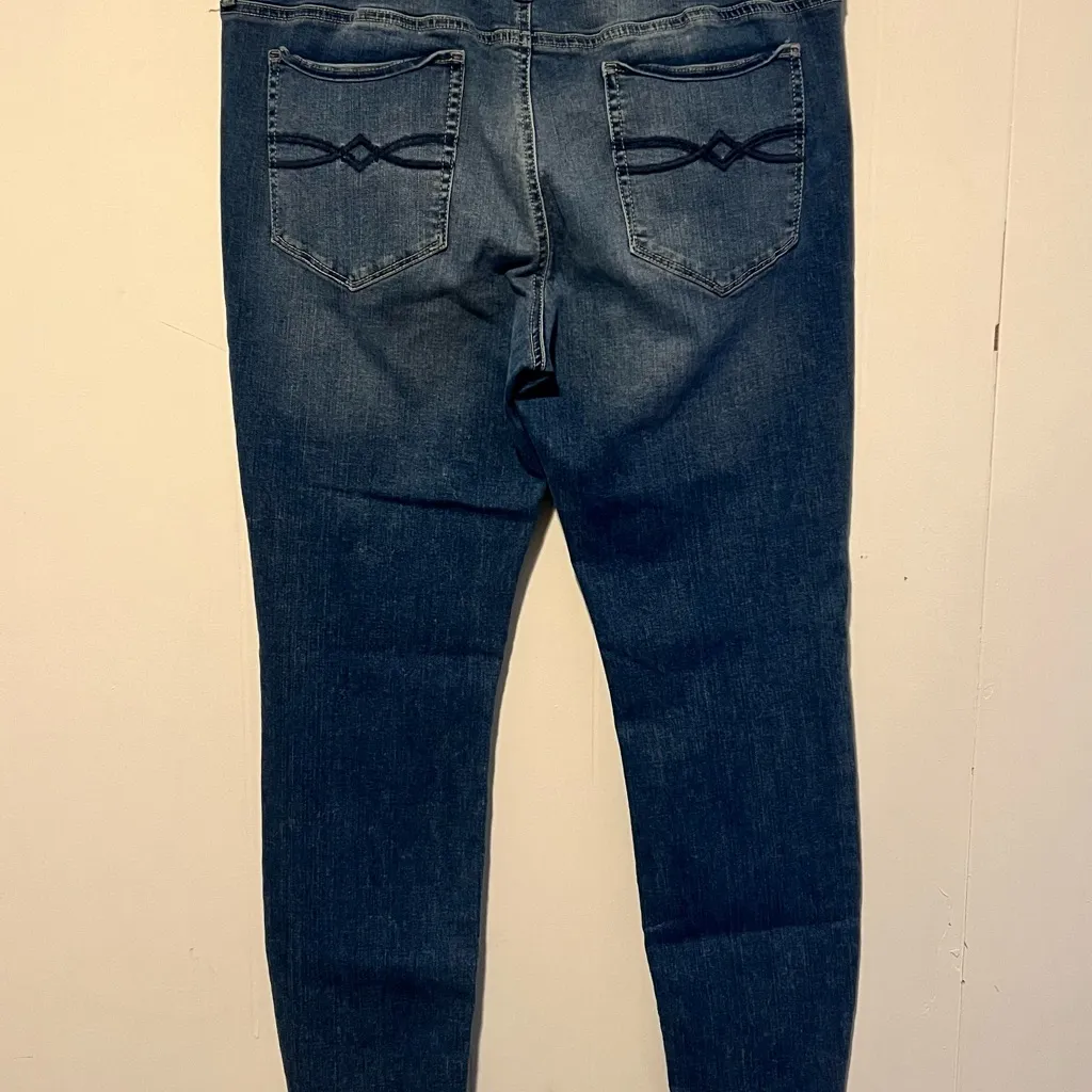 Mudd Flex Stretch Low Rise Skinny Jeans Pockets Button Zipper Q51 - Image 2