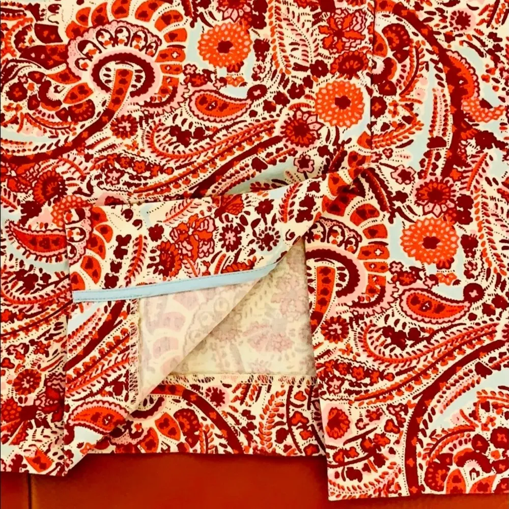 Ann Taylor LOFT paisley pencil skirt. EUC - Image 5