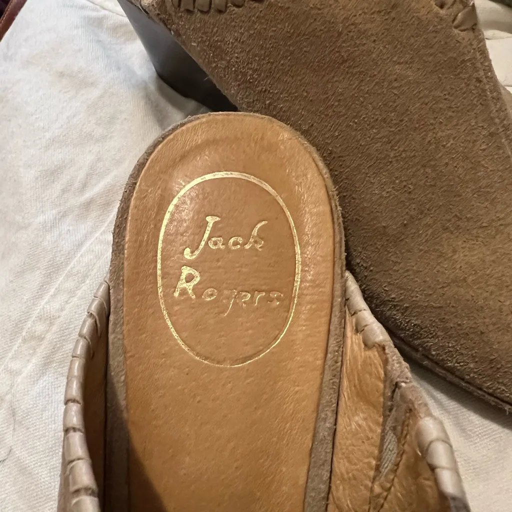 Jack Rogers Simone Suede Mules - Size 8.5 - Image 6