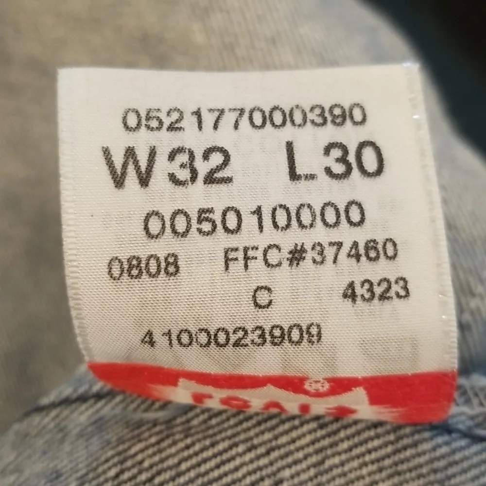 💕LEVI'S💕 501 XX Straight Leg Button Fly Vintage Mom Jeans 100% Cotton W32 L30 - Image 15