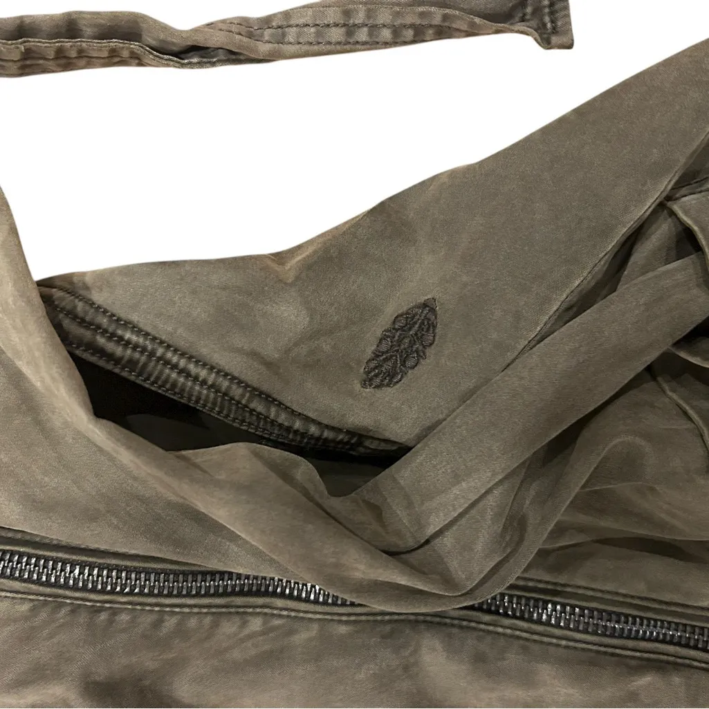 Free People movement Fast Track Shortsie Overalls Olive Green Size XS - Image 3