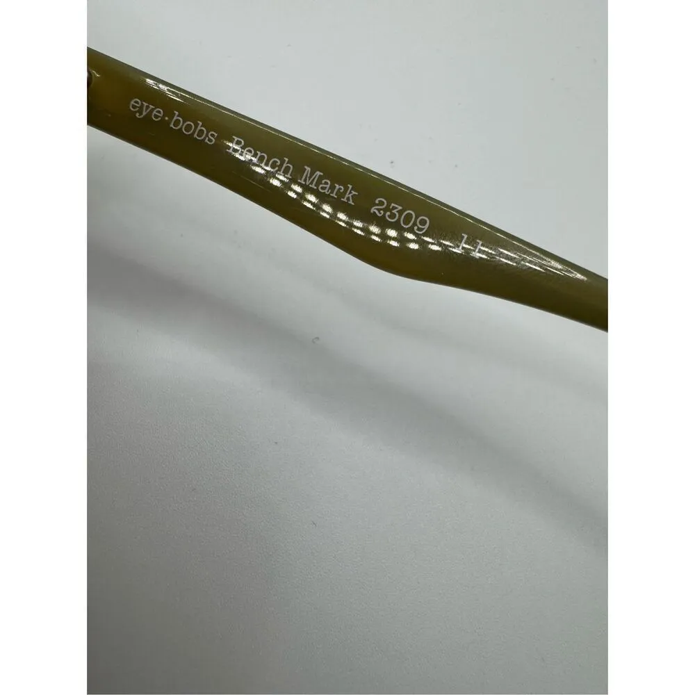 eyebobs Bench Mark eyeglass frames brown green new without case - Image 2