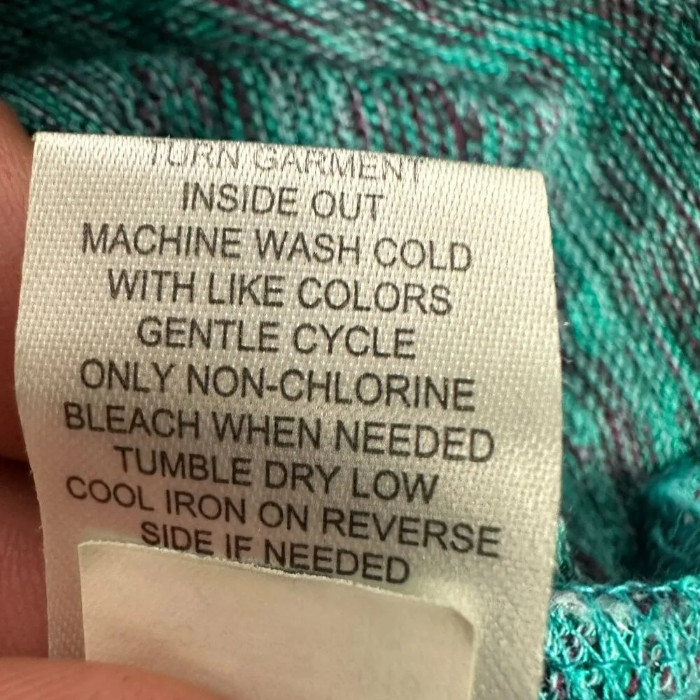 Cloud Chaser  Women's Long Sleeve Knit Top Multicolor Size M - Image 5