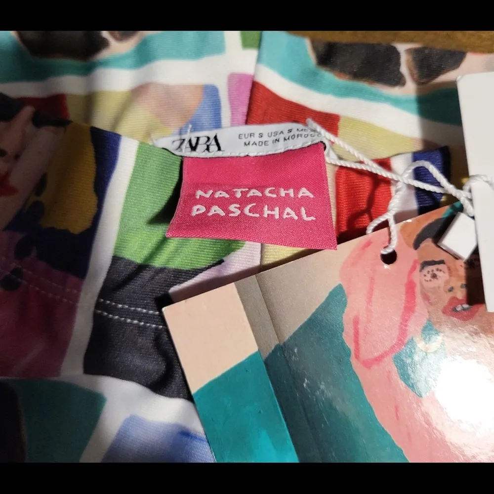 NWT Zara Natacha Paschal Bike Short-S - Image 9