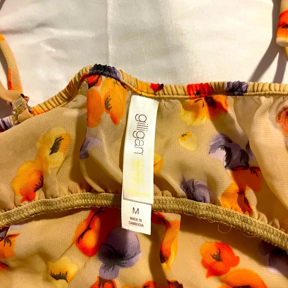 Gilligan & O’Malley Floral Satin Pajama Set - Image 9