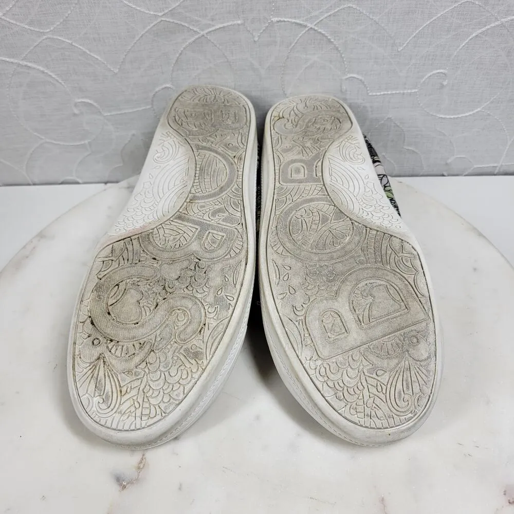 BOBS Beach Bingo Kitten Bitten Sneakers Womens 9 Casual Slip On Pink - Image 13