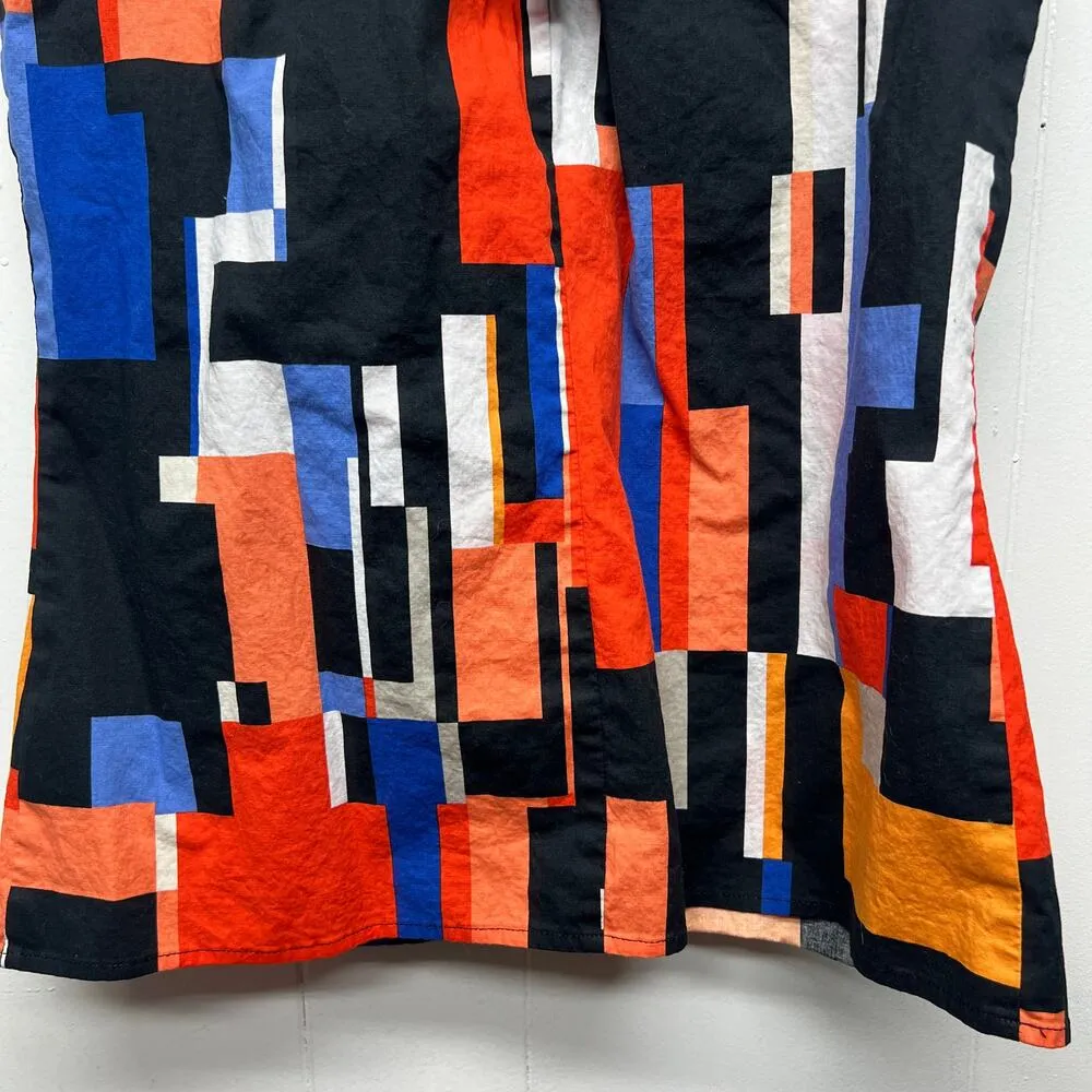 Worthington Artsy Multicolor Women's Sleeveless Top Small Stretch Office Casual - Image 8