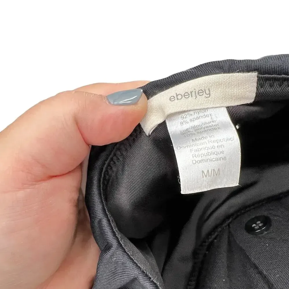 Eberjay Eberjey So Solid‎ Margarita One Piece Swimsuit Black Size Medium - Image 8