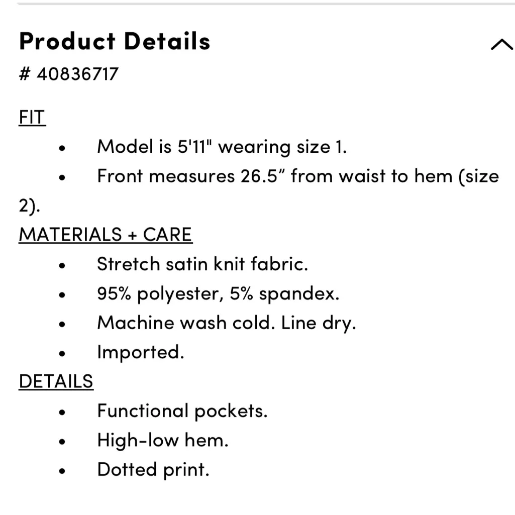 Torrid Midi Stretch Satin Hi-Low Ruffle Skirt Brown White Polka Dot Pockets New - Image 12