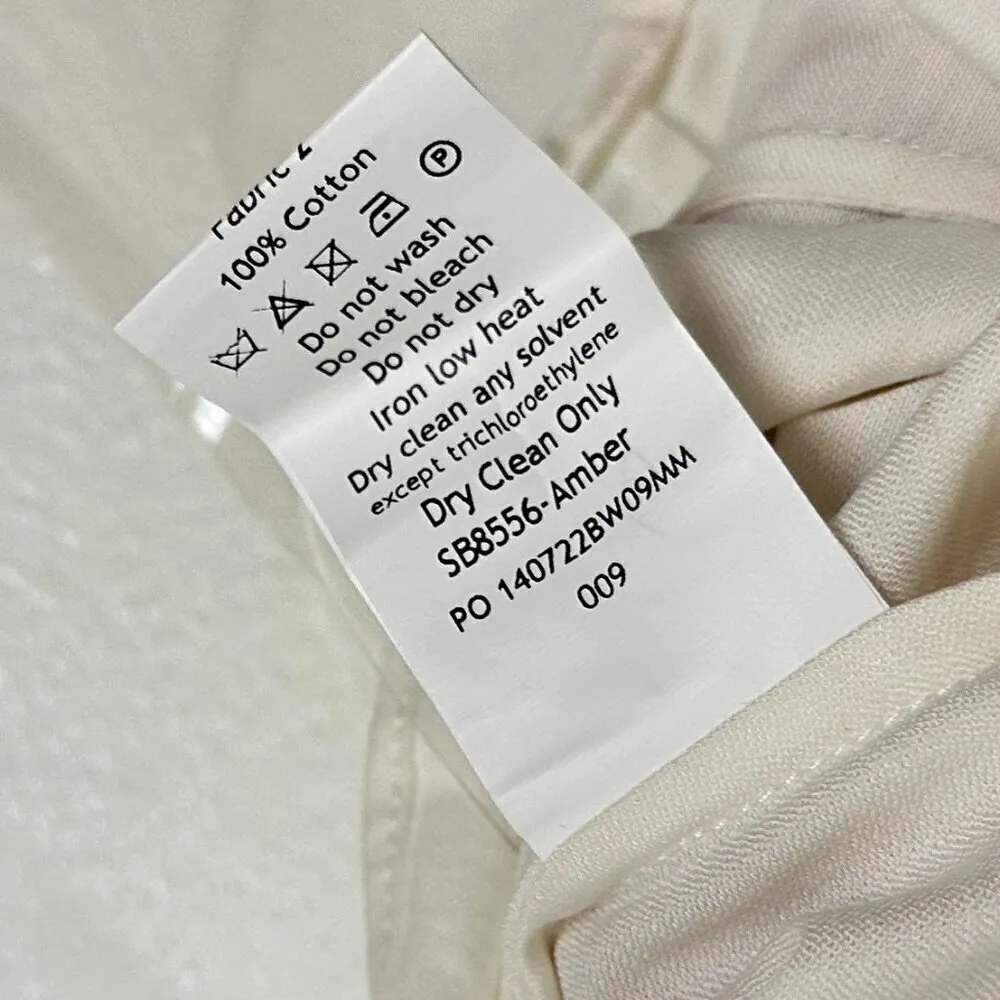 HOUSE OF CB Amber Lace Trim Top in White Size Small - Image 9