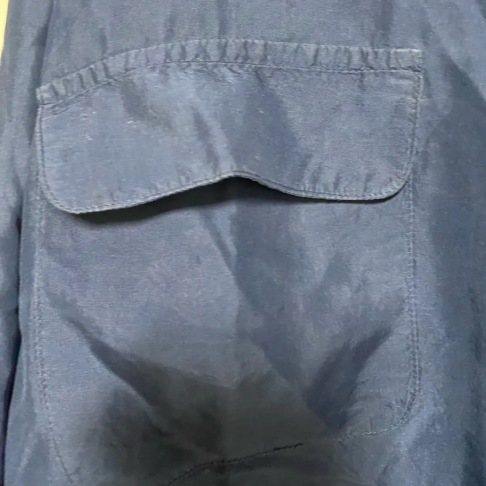 Kookai Long Sleeve 100% Silk Top Size 2 - Image 3