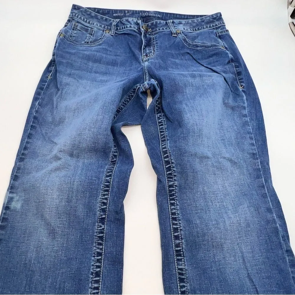 Lane Bryant Boot Cut Genius Fit Medium Wash High Rise Womens Jeans Size 16 Short - Image 8