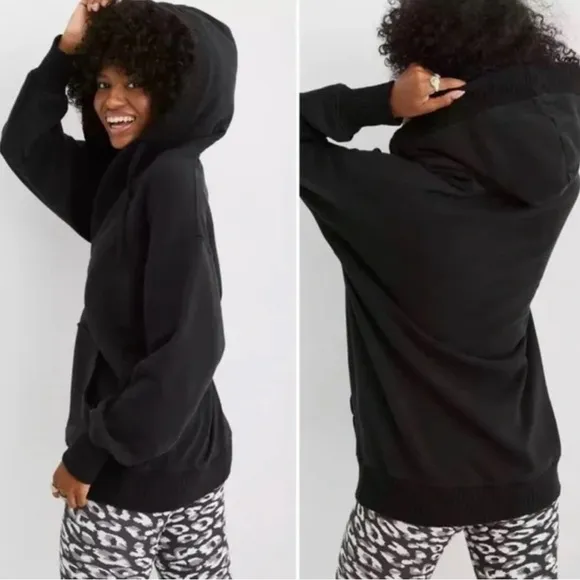 cozy up waffle knit sweater hoodie Small - Image 2