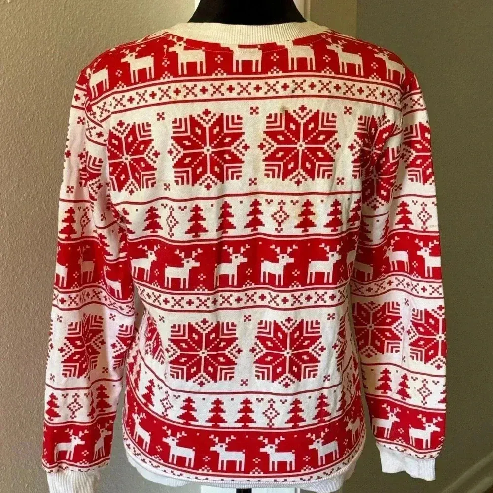 Rudolph the Red Nosed Reindeer “Ugly” Sweater Contest Entrant Size undefined - Image 3