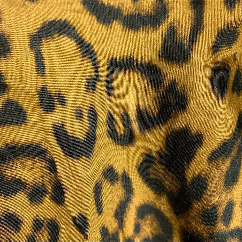 Nation LTD Mira Bias Animal Print Slip dress Size XS - Image 6