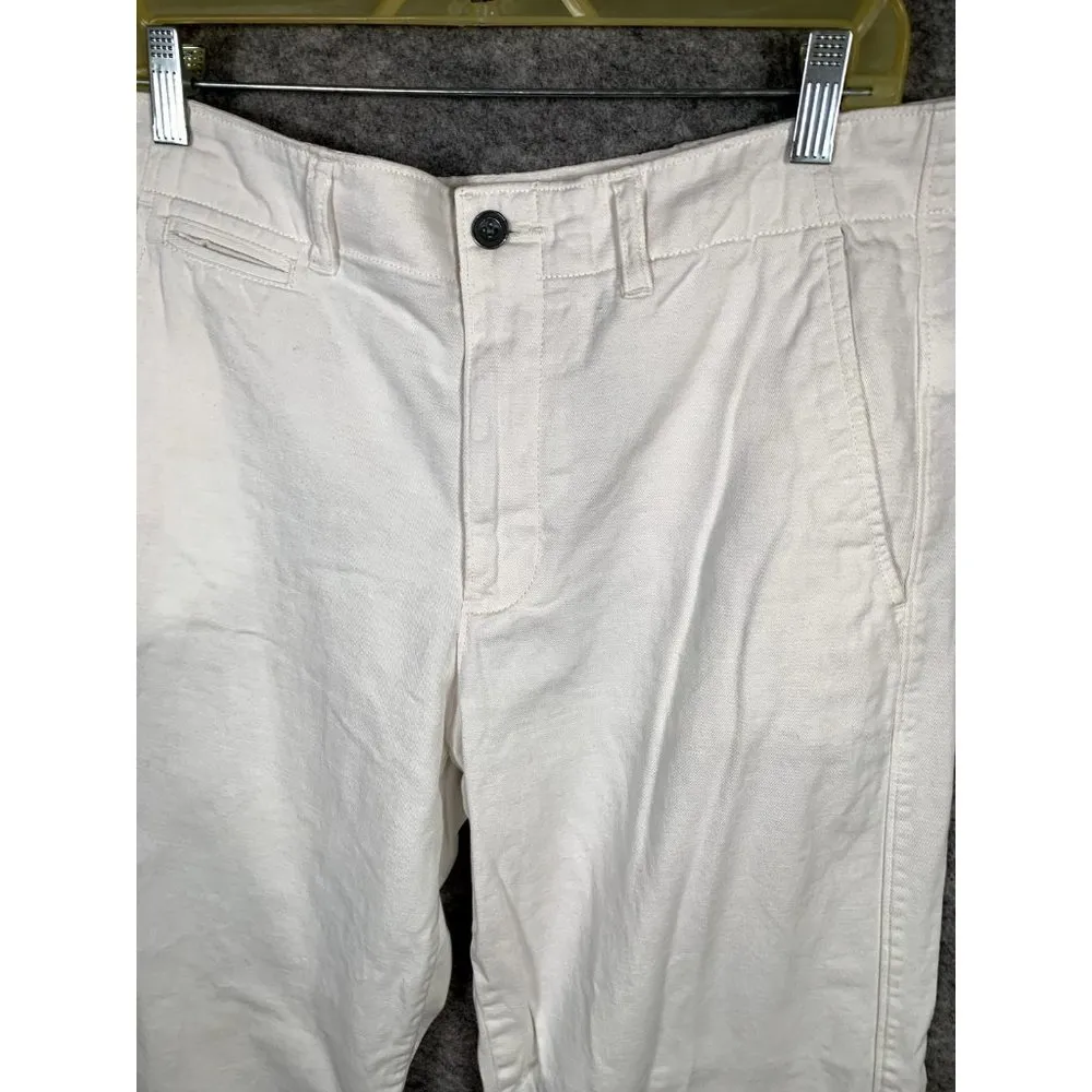 Polo Ralph Lauren Womens Size 10 Pants White Authentic American Chino Straight - Image 13
