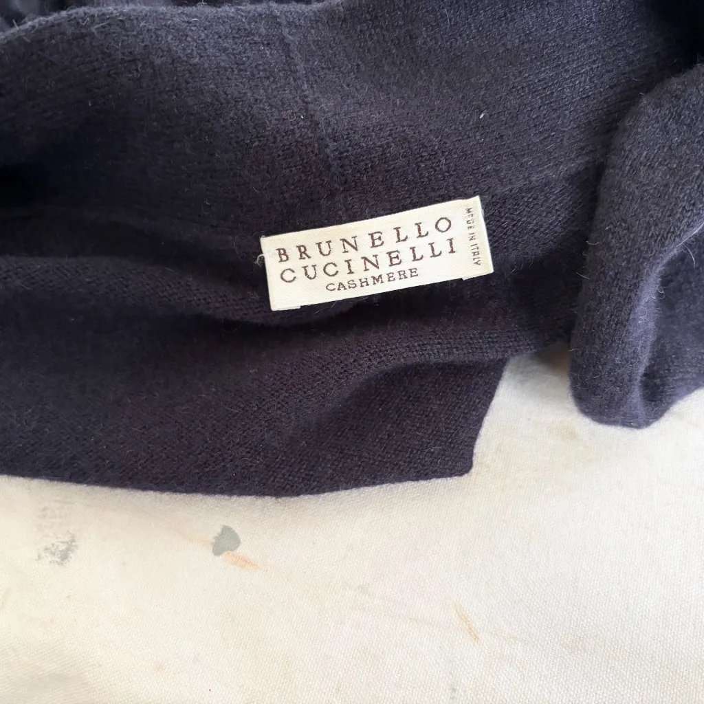 Brunello Cucinelli 100% Cashmere Cardigan - Image 3