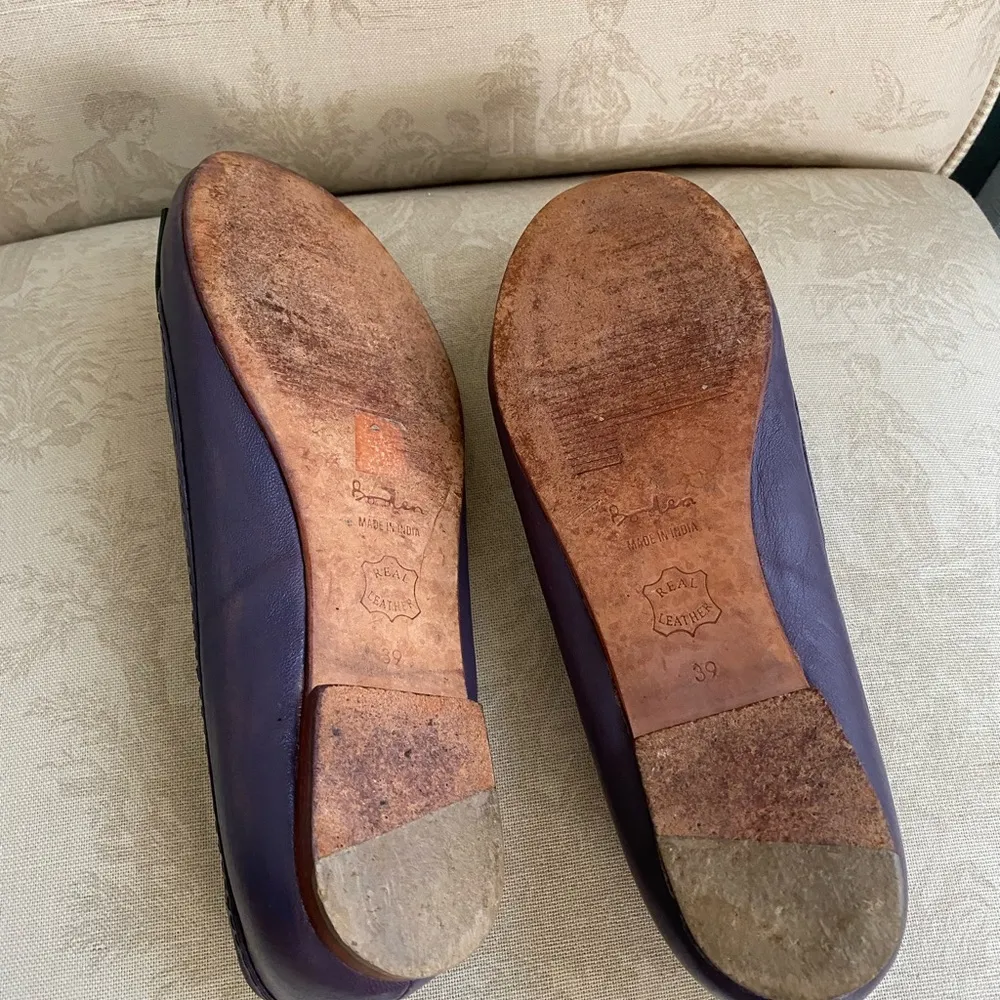 Boden embellished purple jeweled flats Size 39/ - Image 10