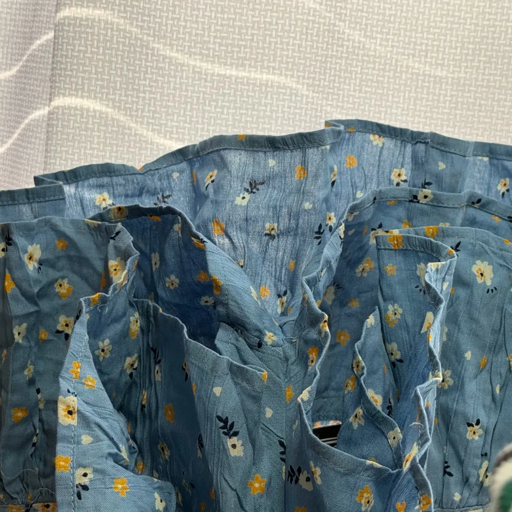 Angie floral Blue Skort Size Small NWT - Image 2