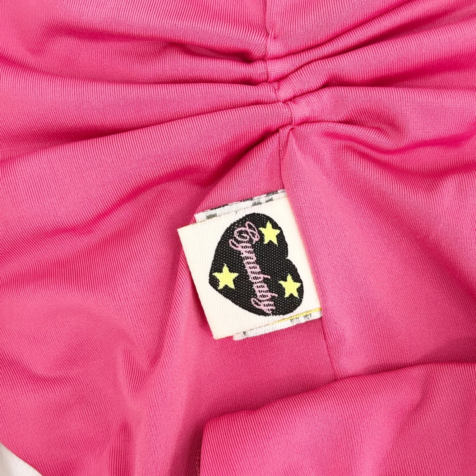 Cynababy Womens Velvet Crochet Lace Trim Bikini Bottoms Size M ASO Hannah Davis Red Size M - Image 4