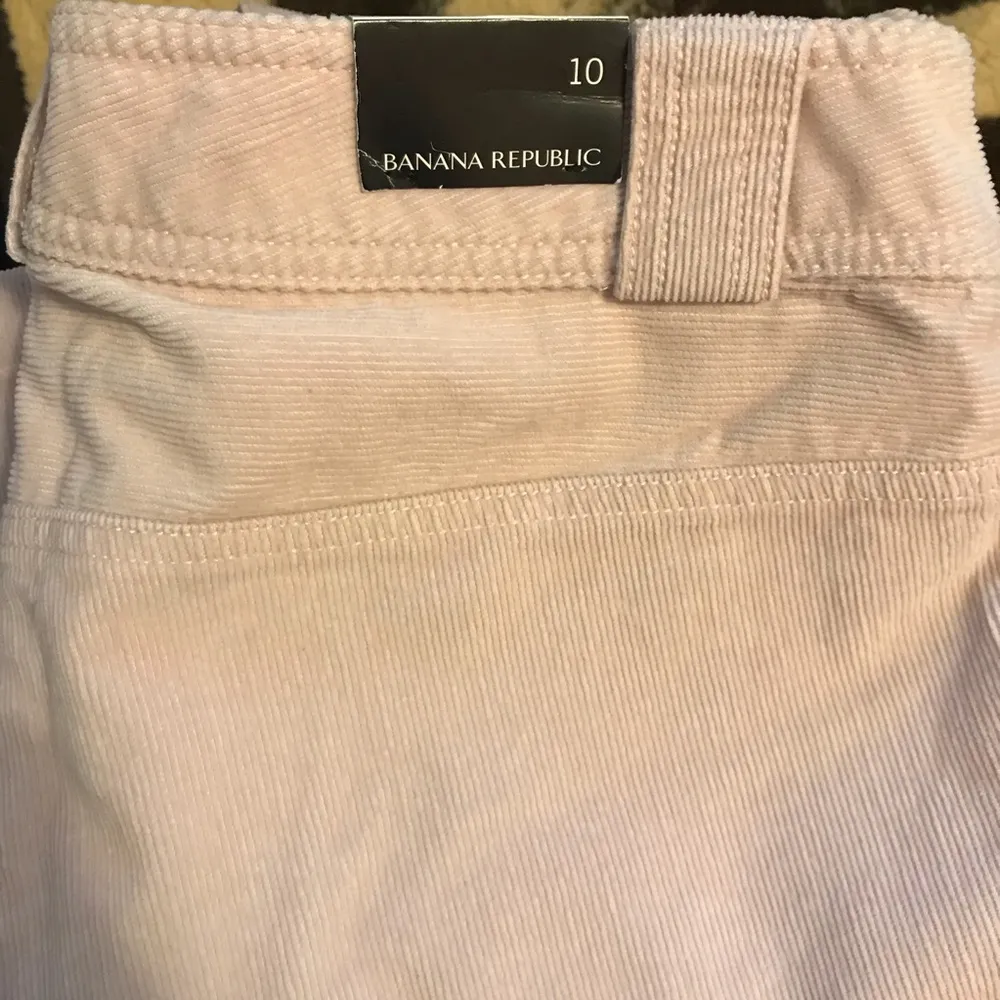 Banana Republic Baby Pink Cords in Blush Powder Pink Size 10 NWT - Image 6