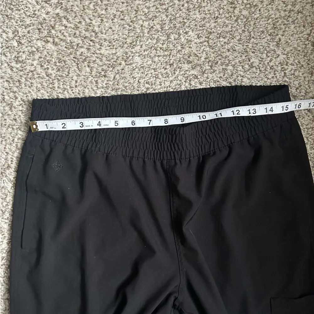 🦋 Black Jogger Pants Casual Athleisure Athletic Casual Workout Medium - Image 6