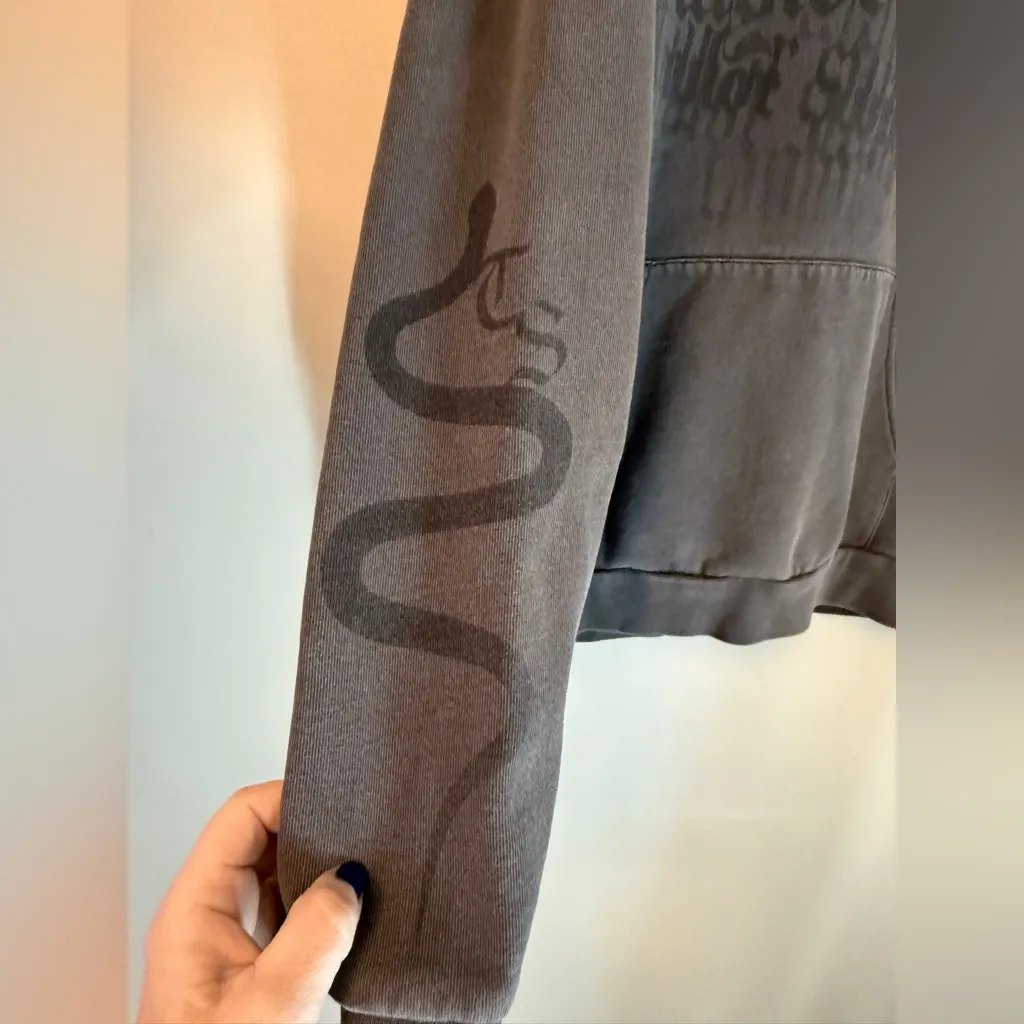 Official Taylor Swift There Will Be No Explanation/Reputation Hoodie XS/S - Image 4