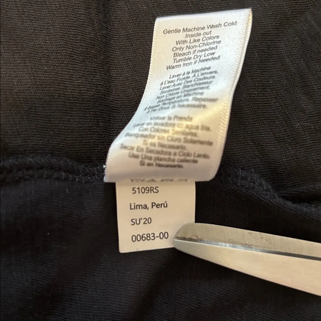 Nation LTD Melissa Tiered Tank Dress Black size XS - Image 7