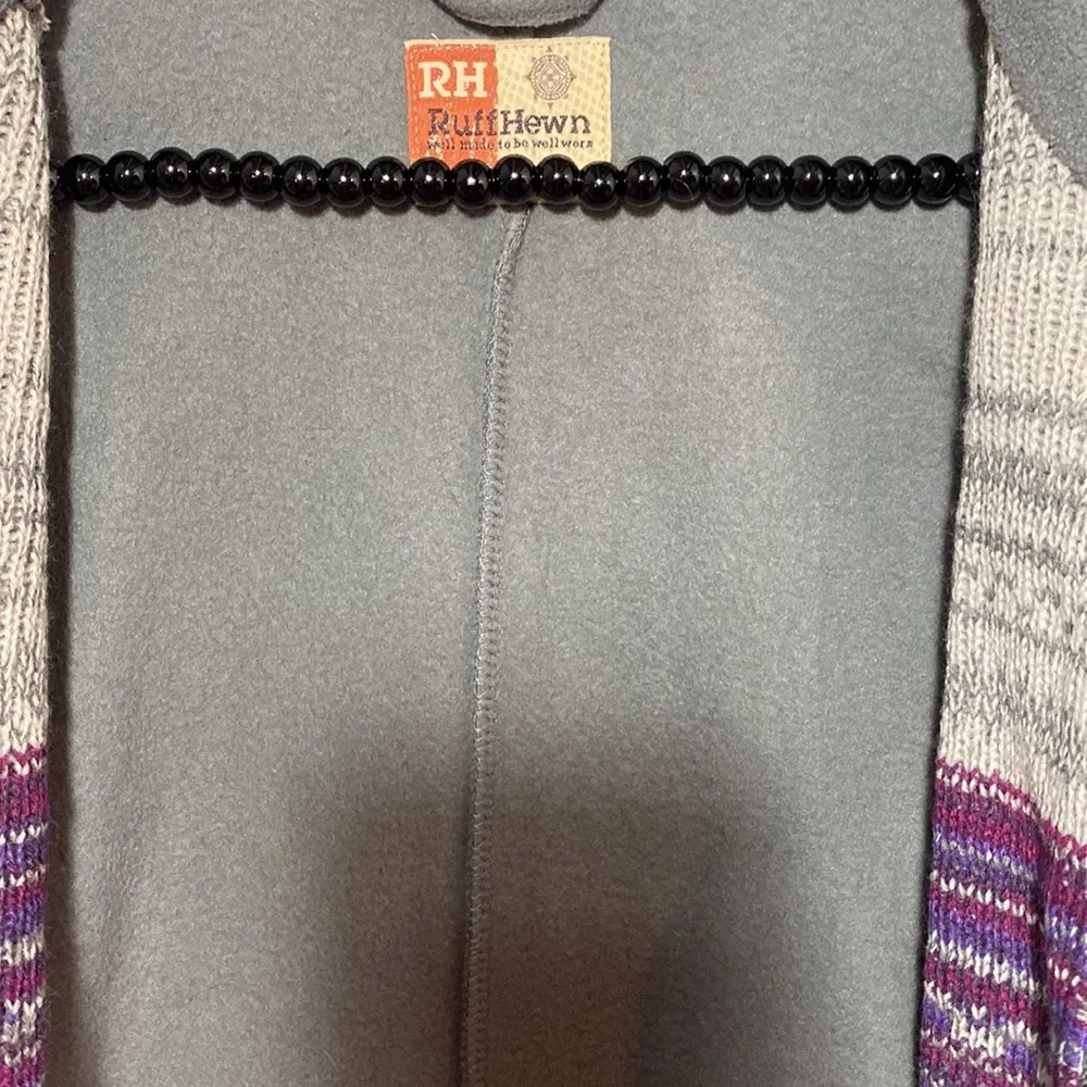 Ruff Hewn gray womens super warm vest size L - Image 7