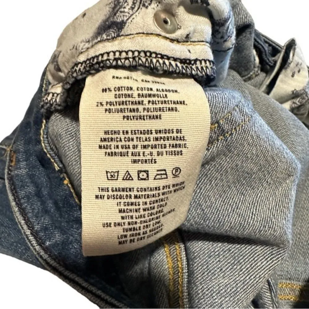 Anthropologie Pilcro and the Letterpress Skinny Jean Medium Wash Denim Sz 30 - Image 4