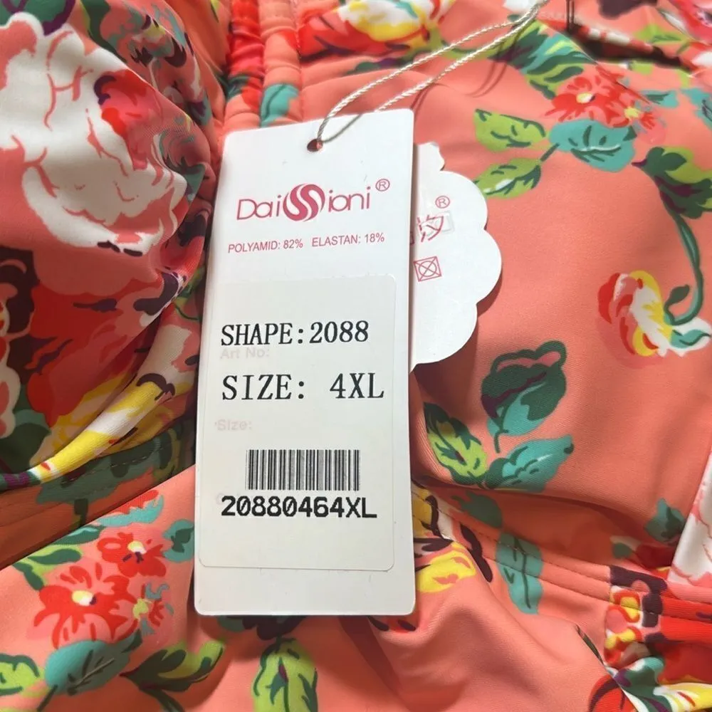 Women’s Halter Neck One Piece Tummy Control Bathers Swimsuit Boy Leg Size XL NEW - Image 5