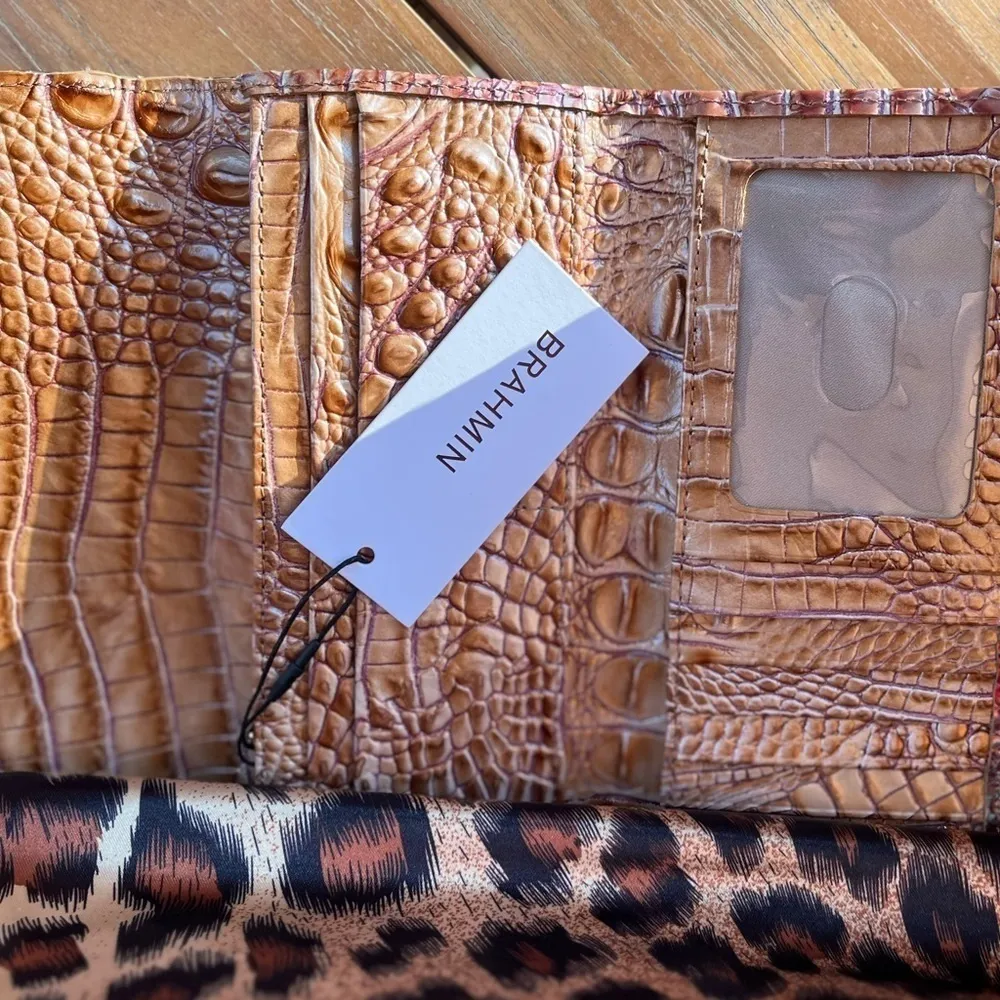 Brahmin Duxbury Lakeridge Ombre Melbourne Satchel w/ Veronica Wallet NWT - Image 6