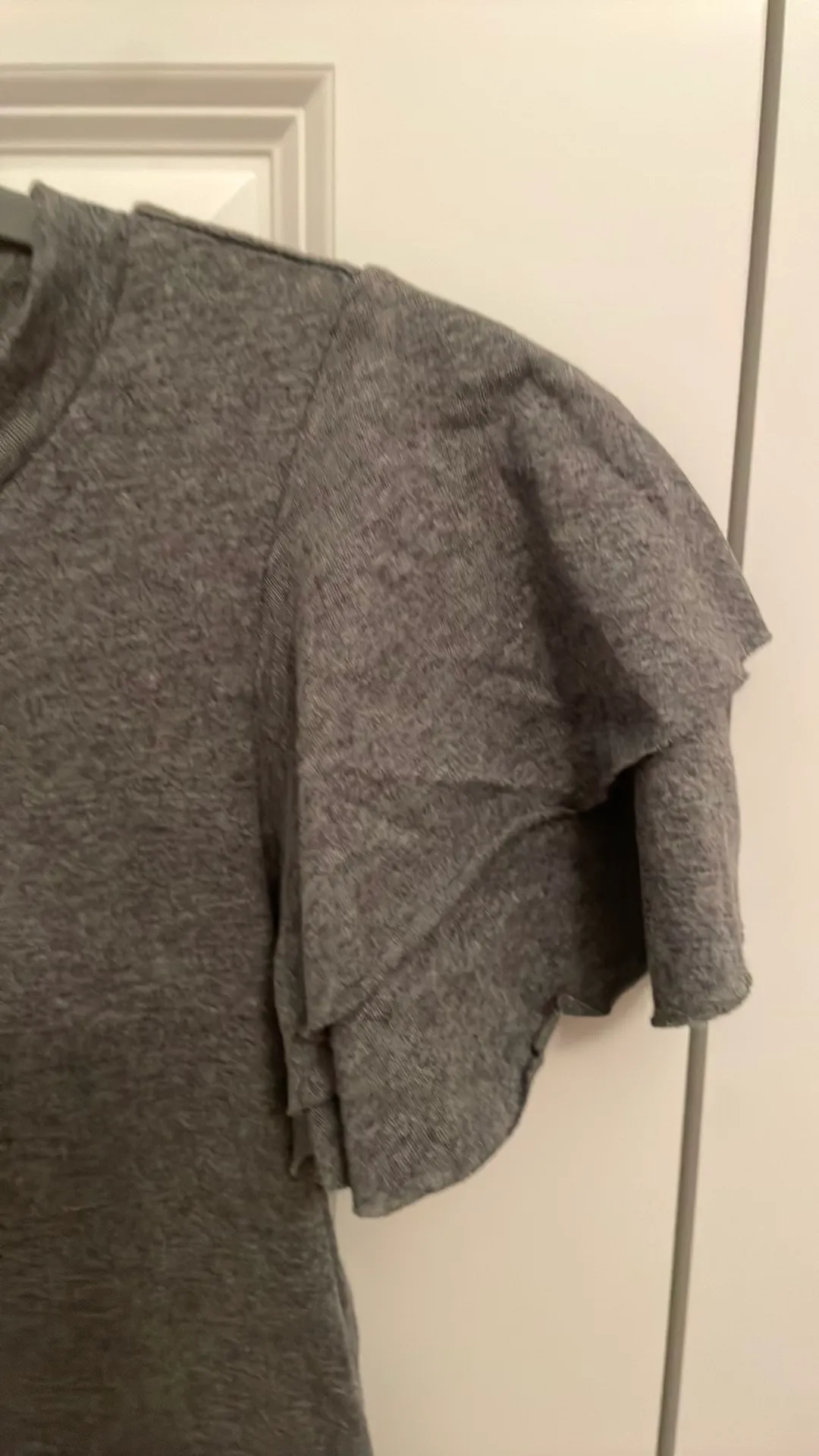 Ruffle Sleeve Tee Shirt  - Image 2