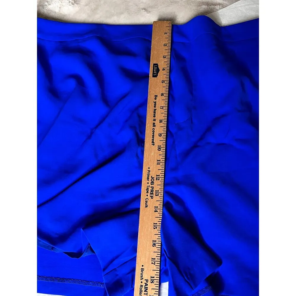 Skies Are Blue Curvy womens size 3X shorts blue lined pockets pull-on high-waist - Image 5