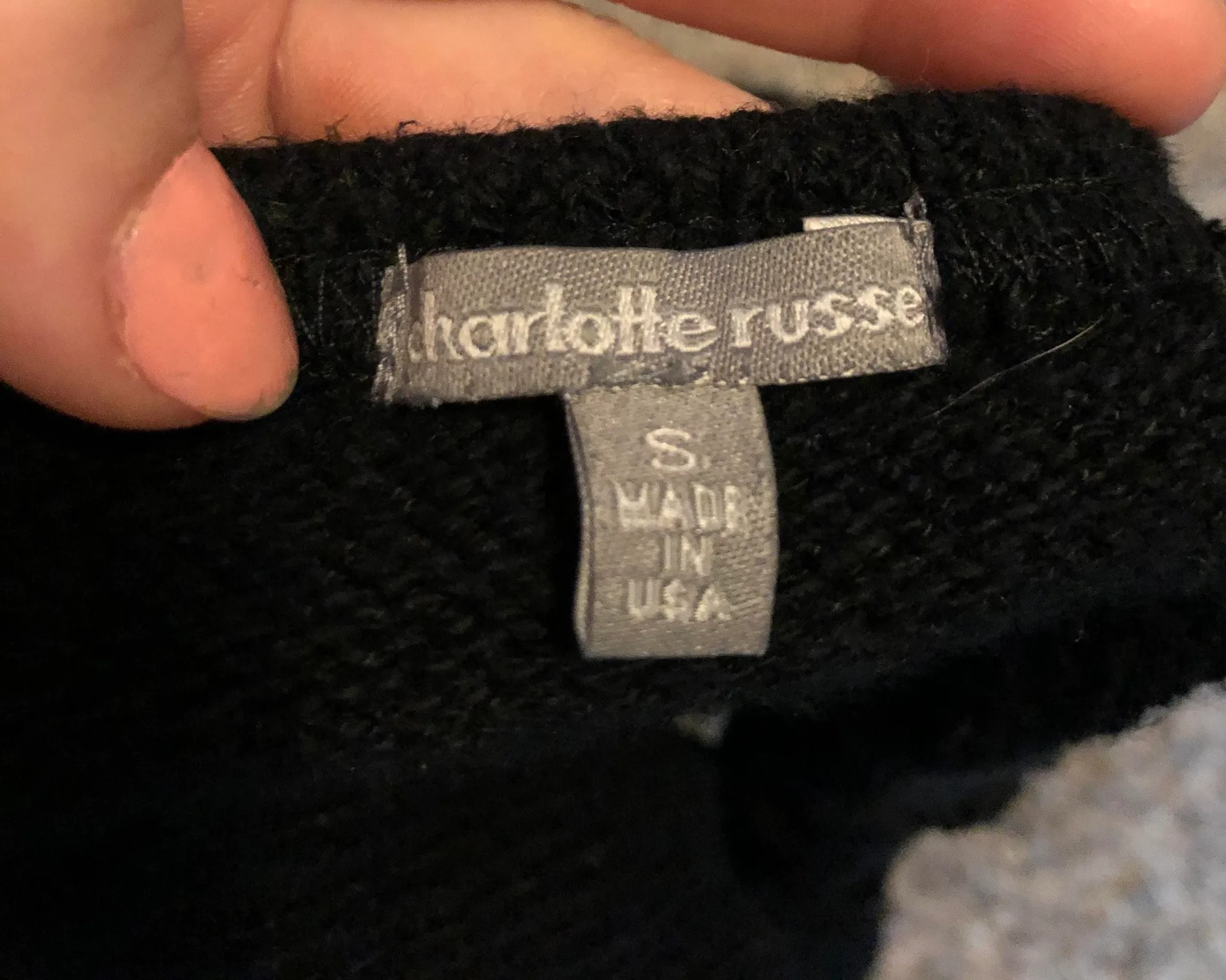 Charlotte Russe Crochet Crop Top - Image 4