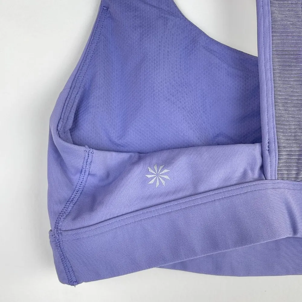 Women’s Athleta Ultimate Lavendar Racer Back Sports Bra - size XS - Image 6