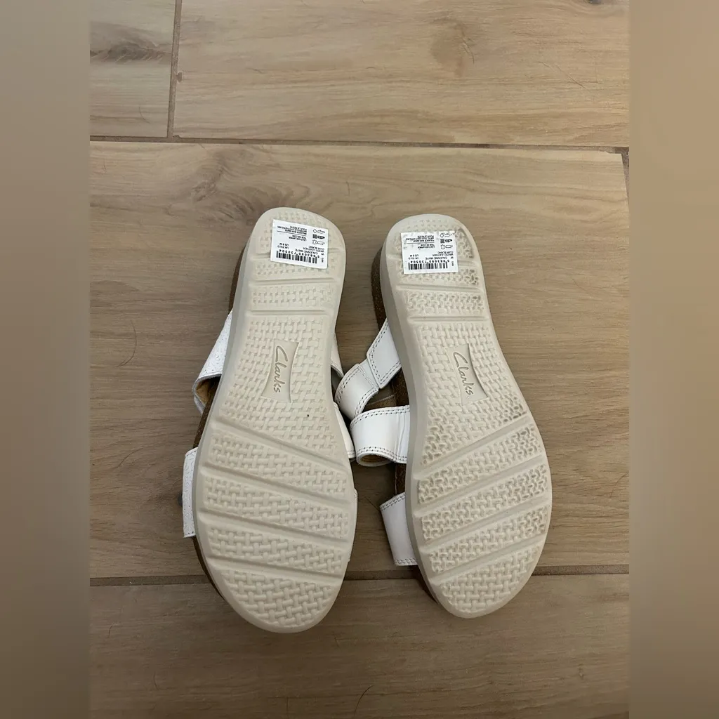 NEW Clarks Calenne Maye Wedge Sandal Shoes 8 $85 - Image 7