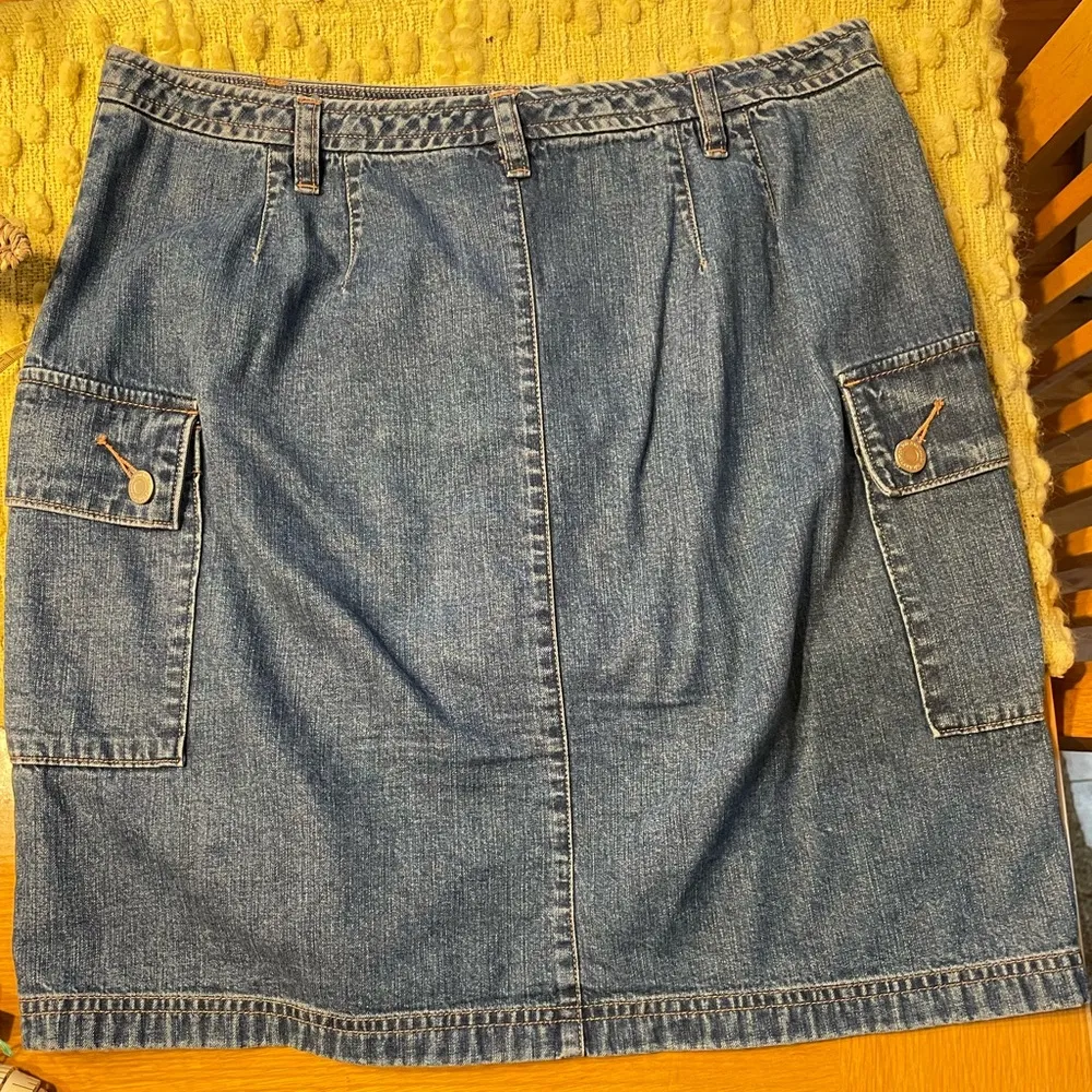 Loft  Jean skirt - Image 2