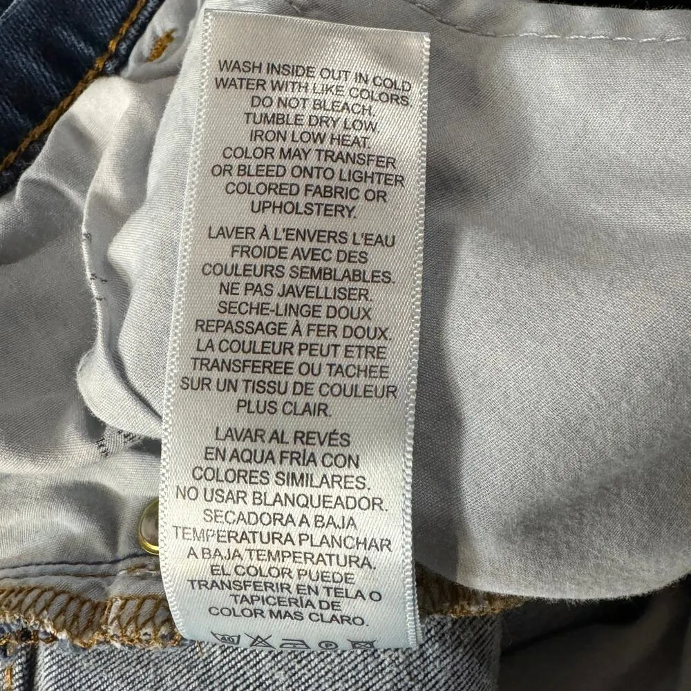 Frame SZ 28 Le Garcon Boyfriend Jeans Mid-Rise Distressed Frayed Dublin Grind - Image 10