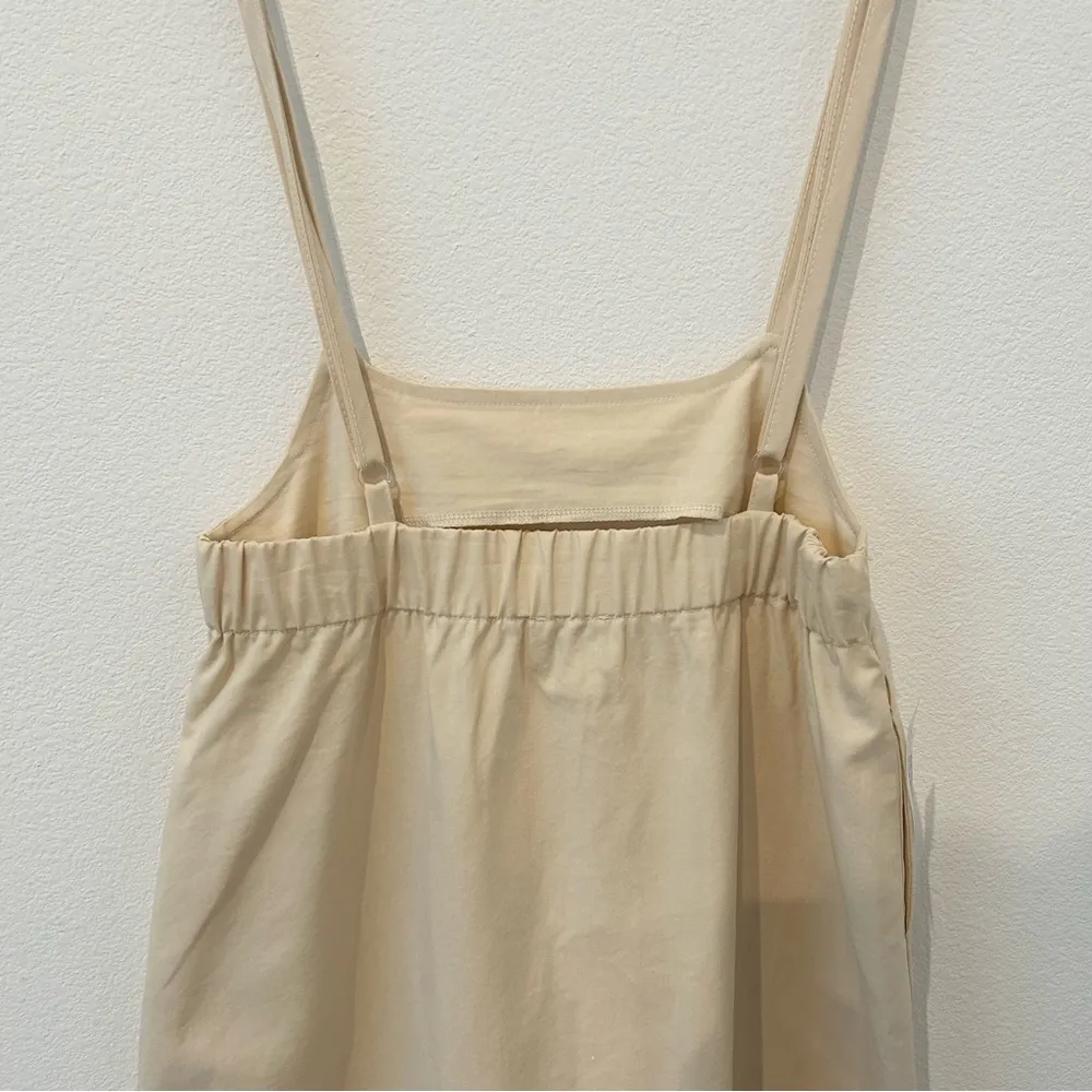 Find Me Now Cream Pinafore Dress - Image 4