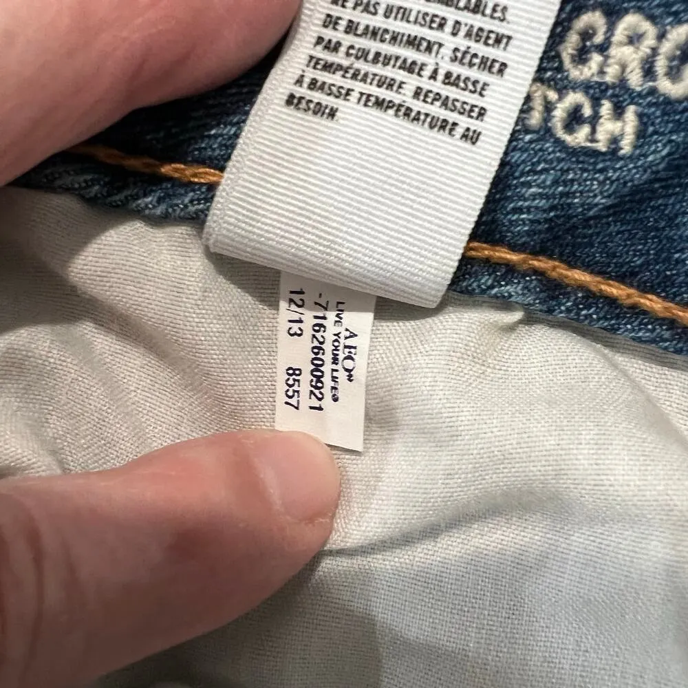American Eagle Outfitters Artist Crop Stretch Jeans Women’s Size 4 Blue - Image 9